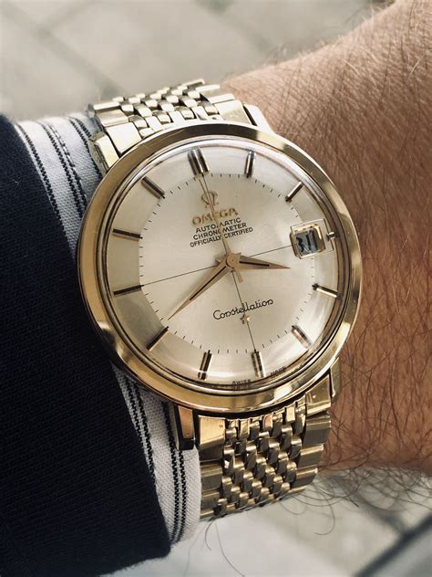 omega constellation watch bracelet|omega constellation vintage watch prices.